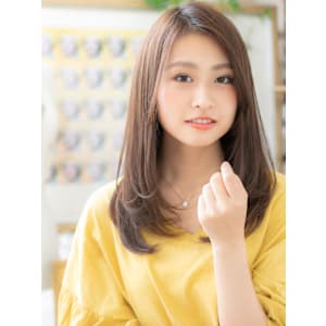 大人美人マロンベージュ透明感エアストレート　ヘーゼルブラウン - COVER HAIR bliss【カバーヘア ブリス】上尾/上尾西口店【カバーヘアブリス アゲオ アゲオニシグチテン】掲載中