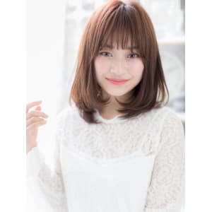 フェザーバングくせ毛風内巻きワンカール　ヘーゼルブラウン - mod's hair【モッズヘア】越谷/越谷西口店【モッズヘア コシガヤ コシガヤニシグチテン】掲載中