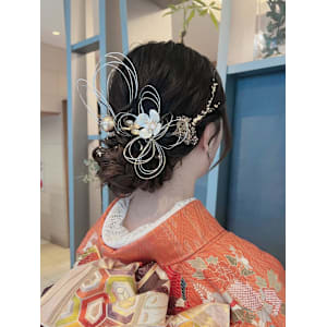 成人式ヘアセット