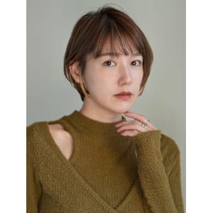 ショート・ボブ/丸顔/前髪あり/絶壁解消/40代/50代/ - INCEPTION  GINZA 銀座【インセプション】掲載中