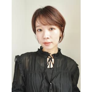ショート・ボブ/丸顔/前髪あり/絶壁解消/40代/50代/ - INCEPTION  GINZA 銀座【インセプション】掲載中