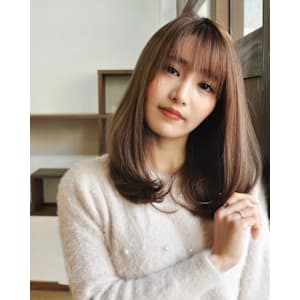 30代40代50代ナチュラルレイヤースタイル