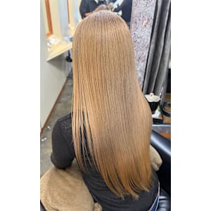 【２回ブリーチのベース】柔らかく澄んだ透明感ベージュ