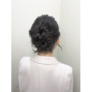 結婚式お呼ばれヘア