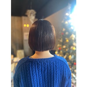 【丸みのあるシルエットが魅力の美ボブ】 - SANKARI 真法院店【サンカリ シンポウインテン】掲載中