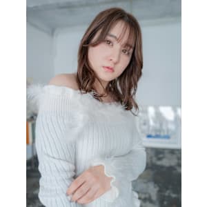 モテ系セミロングスタイル