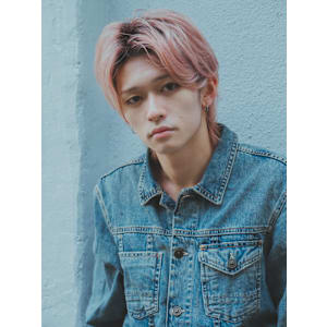 人気メンズウルフショート