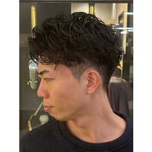 ツイスパ　難波/理容室/メンズカット/barber