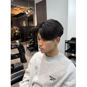 大宮/カット/短髪/毛流れ/センターパート