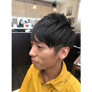 福山市/chartreuse/ツーブロック＋マッシュショート