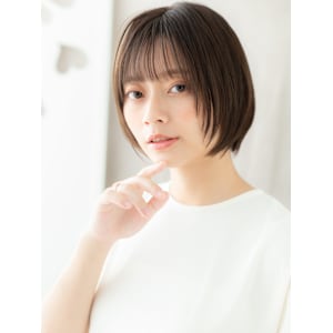 シースルーバング小顔補正カットレイヤーショート20代30代 - COVER HAIR bliss 【カバー ヘア ブリス】川口/ららテラス川口東口駅前店【カバー ヘア ブリス カワグチララテラスカワグチヒガシグチエキマエテン】掲載中