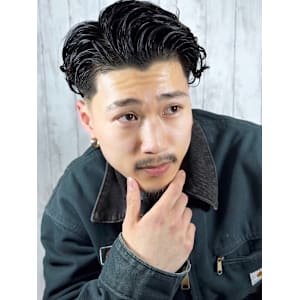 【マッシュベース】ワイルドな濡れ感ツイスパバックスタイル - ヒロ銀座ヘアーサロン銀座一丁目店【ヒロギンザヘアーサロンギンザイッチョウメテン】掲載中