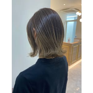 ナチュラルグラデーション×ボブ[韓国/上尾]