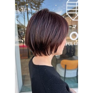 髪質改善ショート/大人女性/ボブ30代40代50代