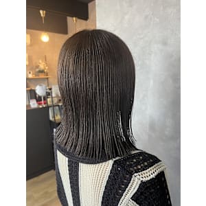 切りっぱなしミディ