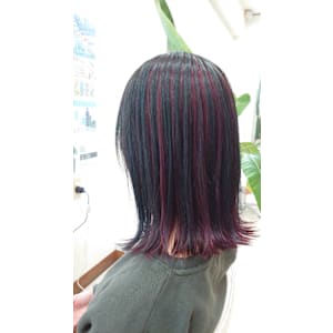 ロングヘアスタイル