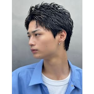 ニュアンスデザイン/ベリーショート/アップバング/短髪