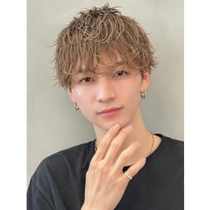 ラウンドマッシュ/シースルーマッシュ/ベージュカラー