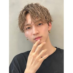 センターパート/ニュアンスデザイン/デザインカラー