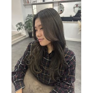 オリーブグレージュ/ベージュカラー/透明感カラー/アッシュ - AO。【アオ】掲載中