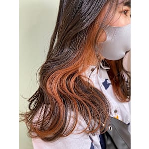 【デザインカラー】インナーオレンジカラー - Jewel Box 〜私のトリートメント〜 東梅田店【ジュエルボックス ヒガシウメダテン】掲載中