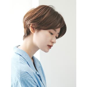 前下がりショート・ボブ/絶壁解消/前髪あり/40代/30代 - INCEPTION  GINZA 銀座【インセプション】掲載中