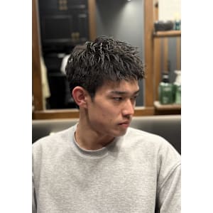 メンズ　ピンパーマ　スパイキーショート　 - 銀座shino【ギンザ シノ】掲載中