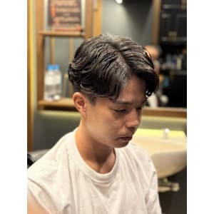 メンズ　パーマ　毛流れ　ウェーブ - 銀座shino【ギンザ シノ】掲載中