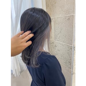 インナーカラー☆シルバー[韓国/上尾]