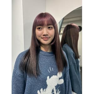 ピンクカラー/ピンクパープルカラー/カシスレッド/ハイトーン