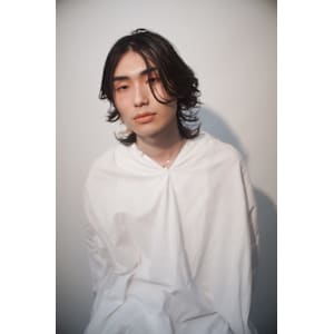 ミディアムフェザーパーマ