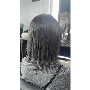 切りっぱなし×グレーブルージュ