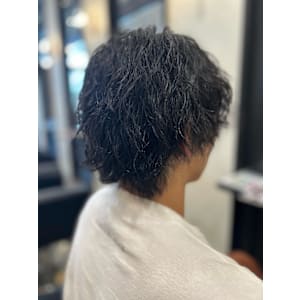 縦落ちスパイラルパーマ