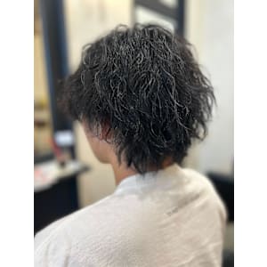 縦落ちスパイラルパーマ