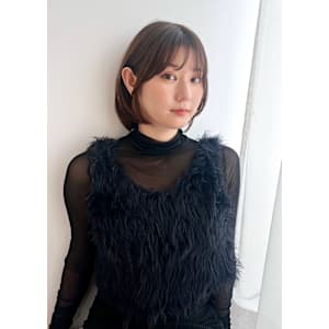 フェイスレイヤー/耳掛けレングス/前上がりボブ/ライトブラウ - tricca 代官山本店 【トリッカ ダイカンヤマ】【トリッカ ダイカンヤマホンテン】掲載中