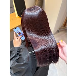 “艶髪”髪質改善ストレート - ENTER 天神店 髪質改善/ケアブリーチ/ダブルカラー【エンター テンジンテン カミシツカイゼンケアブリーチダブルカラー】掲載中