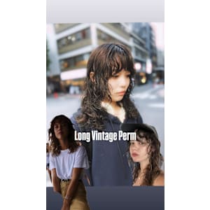 外国人風ロングスパイラルパーマ/ビンテージパーマ - marju銀座【マージュギンザ】掲載中