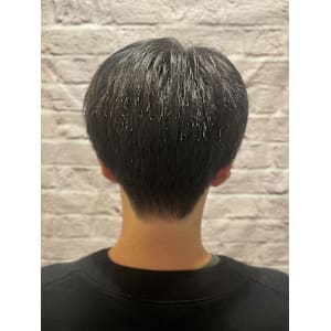 ツーブロック短めセンターパート - グレイスフルバーバー プラチナム【グレイスフルバーバー プラチナム】掲載中