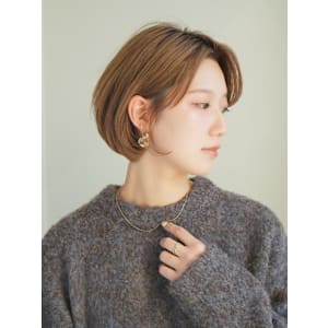 ショート・ボブ/丸顔/前髪あり/絶壁解消/40代/50代/ - INCEPTION  GINZA 銀座【インセプション】掲載中