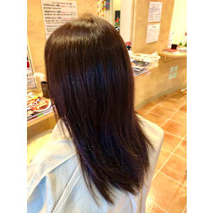 手入れが楽でナチュラル