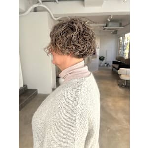 癖毛カット薬院外国人ヘア