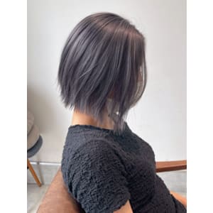 グレーパープルボブ - recipe【レシピ】掲載中