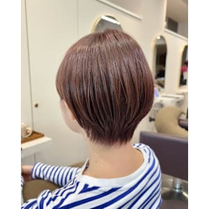 ショートボブ×ショート×丸み×くびれ×前髪×カラー×横浜 - FACE。石川町【フェイスイシカワチョウ】掲載中
