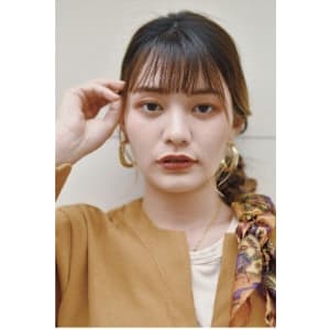 スカーフアレンジ