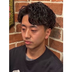 73スパイラルパーマ - ヒロ銀座バーバーショップ難波店【ヒロギンザバーバーショップナンバテン】掲載中