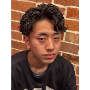 73スパイラルパーマ - ヒロ銀座バーバーショップ難波店【ヒロギンザバーバーショップナンバテン】掲載中