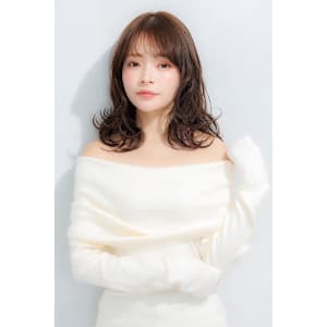 パーマ×ミディアム - Cloe 堀江【クロエ ホリエ】掲載中