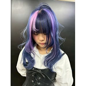 セクションカラー　ケアブリーチ　ブリーチカラー　表参道/原宿 - Null 表参道本店 デザインカラー/ダブルカラー【ヌル】掲載中