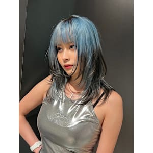 ルーツカラー　ケアブリーチ　ブリーチカラー　原宿/表参道