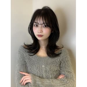【AYAKI】くびれミディ レイヤー顔まわりカット - Euphoria 銀座本店 Smart Salon【ユーフォリア】【ユーフォリア ギンザ ホンテン スマートサロン】掲載中